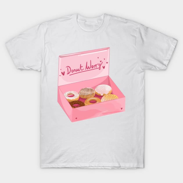 Donut box of help T-Shirt by Prettyinpinks